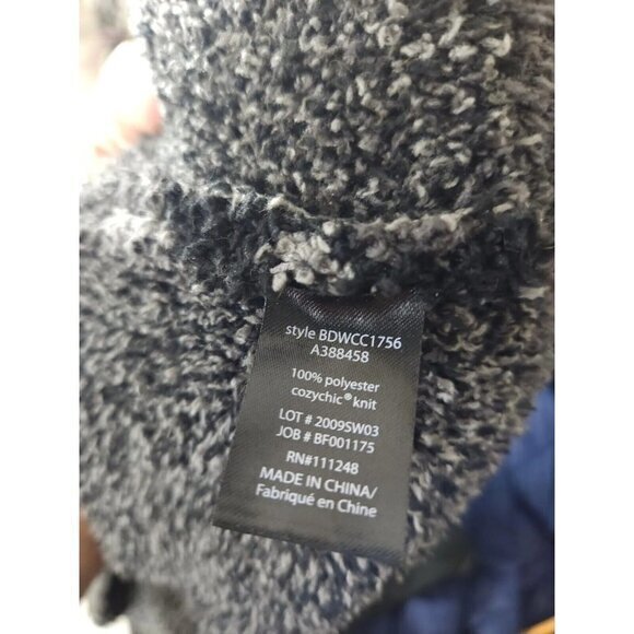 Barefoot Dreams Seaside Camo‎ Crewneck Cozychic Knit Sweater Womens 2X - Picture 9 of 9